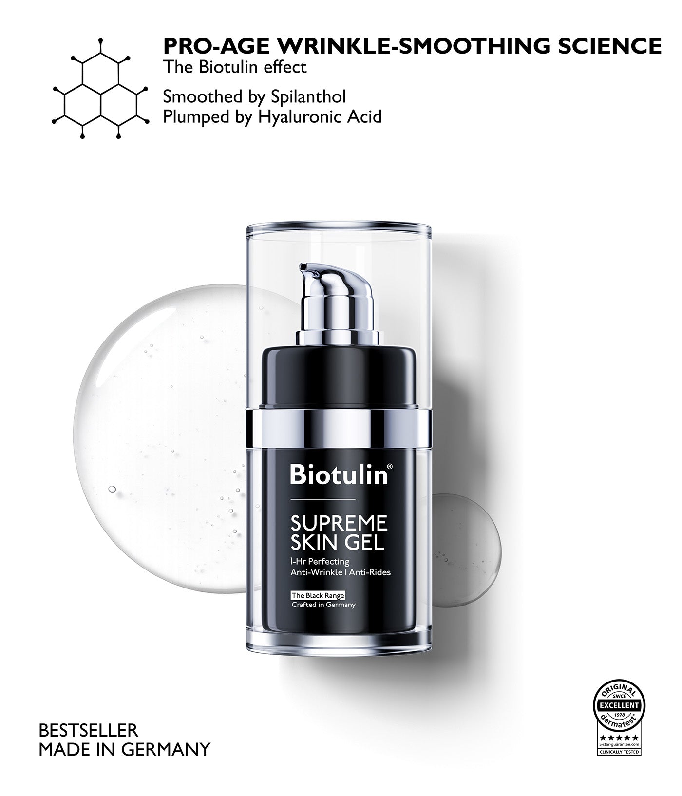 Biotulin Supreme Skin Gel (15ml) | Anti Wrinkle Serum