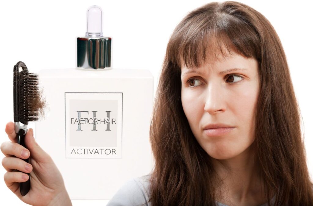 Factor Hair Activator stops hair loos and rival the growth of your hair